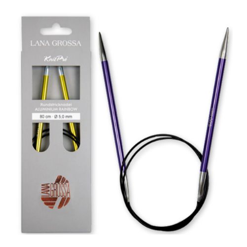 LG Rundstricknadel Rainbow 80/2,0 - 10,0